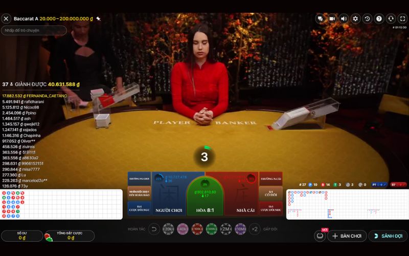 Live Baccarat