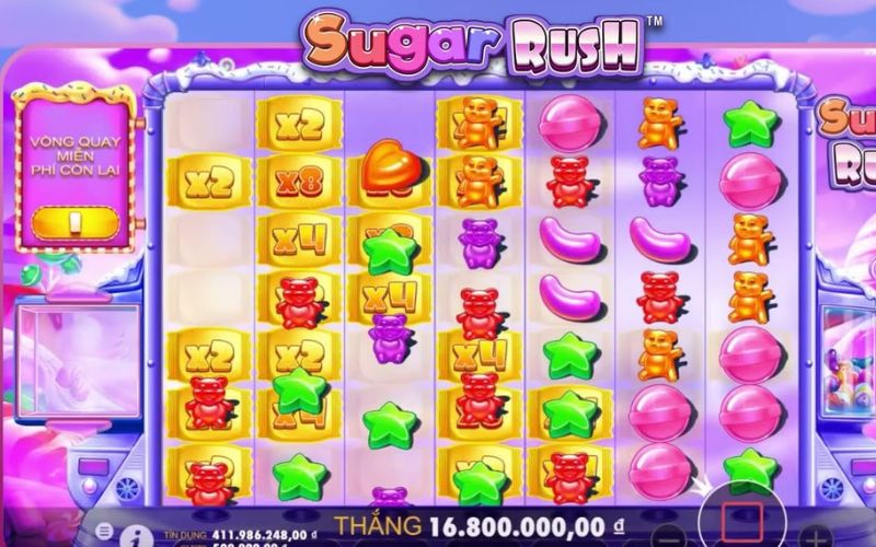 Tựa game quay hũ kinh điển tại GO88 - Sugar Rush